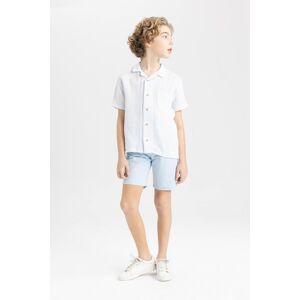 Defacto Boy'S Gabardine Shorts Biela 11-12 Years Old Defacto Boy'S Gabardine Shorts Biela 11-12 Years Old