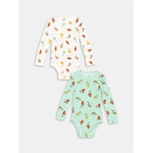 Lc Waikiki Lcw Crew Neck Short Sleeve Printed Baby Boy Snap-On Bodysuit 2-Piece Biela 3-6 Months Lc Waikiki Lcw Crew Neck Short Sleeve Printed Baby Boy Snap-On Bodysuit 2-Piece Biela 3-6 Months