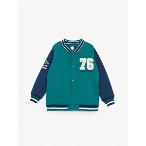 Lc Waikiki Lcw Baby Medium Green Printed Baby Boy College Jacket Tyrkysová 9–12 Months Lc Waikiki Lcw Baby Medium Green Printed Baby Boy College Jacket Tyrkysová 9–12 Months
