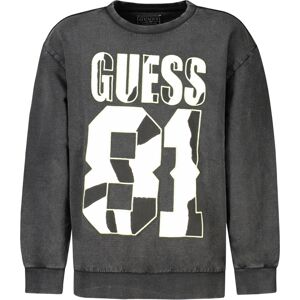 GUESS JEANS Detská Mikina Guess Čierna Čierna 16a GUESS JEANS Detská Mikina Guess Čierna Čierna 16a