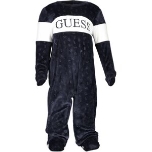 Detská Modrá Kombinéza Guess Jeans Čierna 0-3m Detská Modrá Kombinéza Guess Jeans Čierna 0-3m