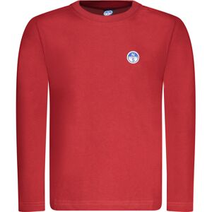 North Sails Kids' Long-Sleeved T-Shirt, Red Červená 14a North Sails Kids' Long-Sleeved T-Shirt, Red Červená 14a