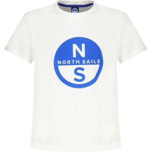 Biele Detské Tričko North Sails Modrá 10a Biele Detské Tričko North Sails Modrá 10a