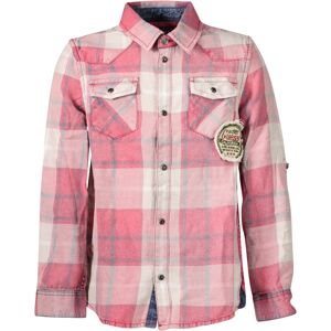 GUESS JEANS Detská Károvaná Košeľa S Dlhým Rukávom Biela 16a GUESS JEANS Detská Károvaná Košeľa S Dlhým Rukávom Biela 16a