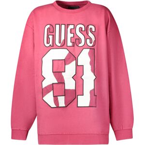 GUESS JEANS Detská Mikina Guess Červená Biela 16a GUESS JEANS Detská Mikina Guess Červená Biela 16a