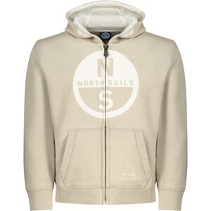 North Sails Children'S Beige Zip-Up Sweatshirt Biela 12a North Sails Children'S Beige Zip-Up Sweatshirt Biela 12a