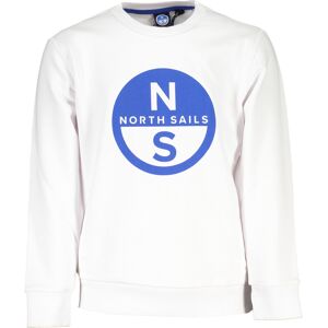 Biela Mikina North Sails Bez Zipsu Modrá 8a Biela Mikina North Sails Bez Zipsu Modrá 8a