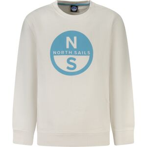 North Sails Biela Detská Mikina Bez Kapucne 8a North Sails Biela Detská Mikina Bez Kapucne 8a
