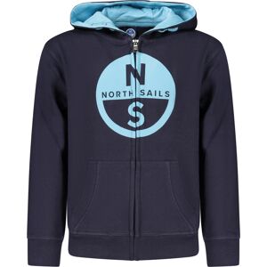 Detská Modrá Mikina Na Zips North Sails 12a Detská Modrá Mikina Na Zips North Sails 12a
