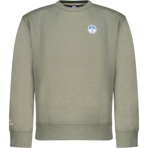 North Sails Children'S Zip-Up Sweatshirt, Green Kaki 10a North Sails Children'S Zip-Up Sweatshirt, Green Kaki 10a