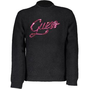 GUESS JEANS Čierny Dievčenský Sveter Guess Čierna 8a GUESS JEANS Čierny Dievčenský Sveter Guess Čierna 8a