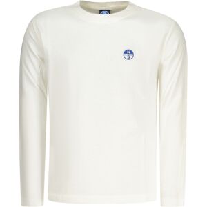 North Sails Long-Sleeved T-Shirt For Kids, White Biela 14a North Sails Long-Sleeved T-Shirt For Kids, White Biela 14a