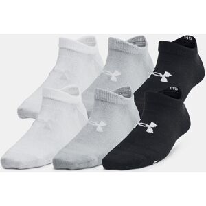 Children'S Socks Under Armour Ua Yth Essential No Show 6pk Šedá S Children'S Socks Under Armour Ua Yth Essential No Show 6pk Šedá S