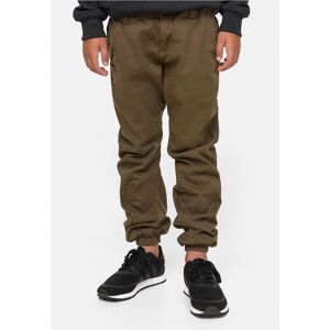 Urban Classics Boys' Stretch Jogging Pants Olive Hnedá 158-164 Urban Classics Boys' Stretch Jogging Pants Olive Hnedá 158-164