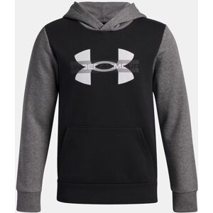 Children'S Sweatshirt Under Armour Rival Fleece Colorblock Graphic Hd Čierna Yl Children'S Sweatshirt Under Armour Rival Fleece Colorblock Graphic Hd Čierna Yl