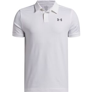 Chlapčenské Polo Tričko Under Armour Biela Yl Chlapčenské Polo Tričko Under Armour Biela Yl