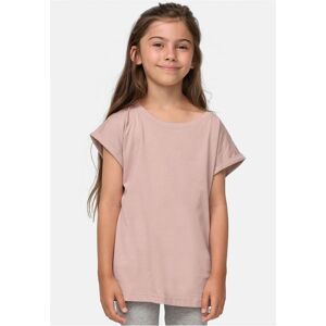 Urban Classics Girls' Organic T-Shirt With Extended Shoulder Dukrose Ružová 7-8 Y Urban Classics Girls' Organic T-Shirt With Extended Shoulder Dukrose Ružová 7-8 Y