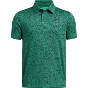 Boys' Polo Shirt Under Armour Playoff Printed Polo Zelená M Boys' Polo Shirt Under Armour Playoff Printed Polo Zelená M