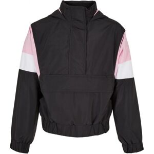 Urban Classics Girls' Light 3-Tone Tug Of Choice Jacket Black/girls Pink/white Šedá 5-6 Y Urban Classics Girls' Light 3-Tone Tug Of Choice Jacket Black/girls Pink/white Šedá 5-6 Y