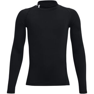 Boys' Functional T-Shirt Under Armour Hg Armour Mock Ls Čierna Yxl Boys' Functional T-Shirt Under Armour Hg Armour Mock Ls Čierna Yxl
