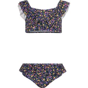 Dievčenské Plavky Zigzag Tropical Bikini Čierna 4/104 Dievčenské Plavky Zigzag Tropical Bikini Čierna 4/104