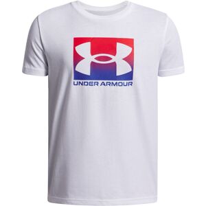 Boys' T-Shirt Under Armour B Boxed Sports Update Ss Biela S Boys' T-Shirt Under Armour B Boxed Sports Update Ss Biela S