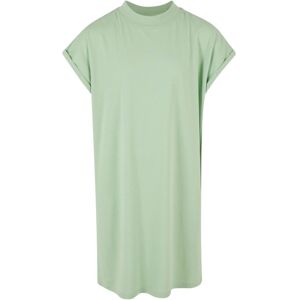 Urban Classics Turtle Extended Shoulder Dress For Girls - Green Svetlozelená 5-6 Y Urban Classics Turtle Extended Shoulder Dress For Girls - Green Svetlozelená 5-6 Y