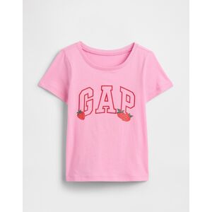 Detské Tričko S Logom Gap Ružová 4yrs Detské Tričko S Logom Gap Ružová 4yrs