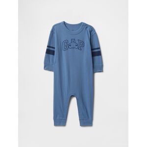 Gap Baby Jumpsuit With Logo - Boys Modrá 3-6m Gap Baby Jumpsuit With Logo - Boys Modrá 3-6m