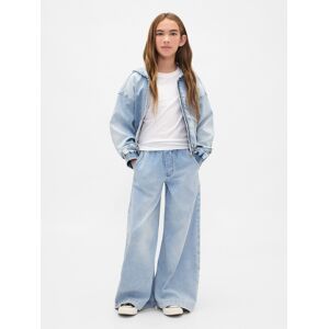 Gap Kids Jeans Easy Baggy Biela Xs Gap Kids Jeans Easy Baggy Biela Xs