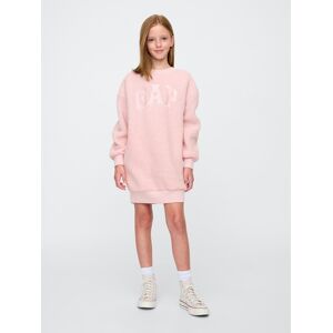 Gap Kids Oversize Sweatshirt Sherpa Dress With Logo - Girls Ružová Xxl Gap Kids Oversize Sweatshirt Sherpa Dress With Logo - Girls Ružová Xxl