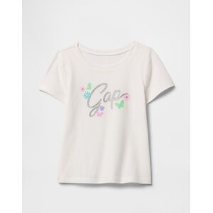Gap Baby T-Shirt With Logo - Girls Biela 2yrs Gap Baby T-Shirt With Logo - Girls Biela 2yrs