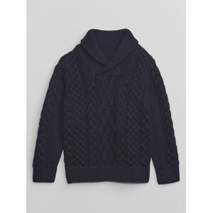 Gap Kids Sweater With Collar - Boys Modrá 4yrs Gap Kids Sweater With Collar - Boys Modrá 4yrs