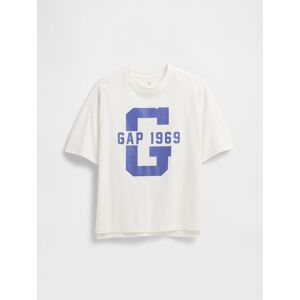 Gap Children'S T-Shirt With Logo - Boys Modrá L Gap Children'S T-Shirt With Logo - Boys Modrá L