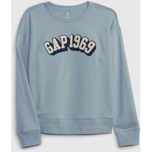 Svetlomodrá Detská Mikina S Nápisom Gap 1969 Šedá Xl Svetlomodrá Detská Mikina S Nápisom Gap 1969 Šedá Xl