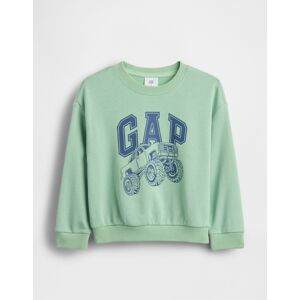 Chlapčenská Mikina S Logom Gap Modrá 12-18m Chlapčenská Mikina S Logom Gap Modrá 12-18m