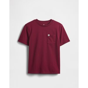 Gap Children'S T-Shirt With Pocket - Boys Tmavočervená Xl Gap Children'S T-Shirt With Pocket - Boys Tmavočervená Xl
