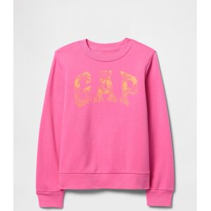 Gap Children'S Sweatshirt With Logo - Girls Ružová L Gap Children'S Sweatshirt With Logo - Girls Ružová L