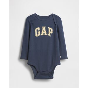 Detské Body Gap S Logom Modrá 3-6m Detské Body Gap S Logom Modrá 3-6m