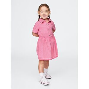 Gap Detské Denimové Šaty Biela 18-24m Gap Detské Denimové Šaty Biela 18-24m