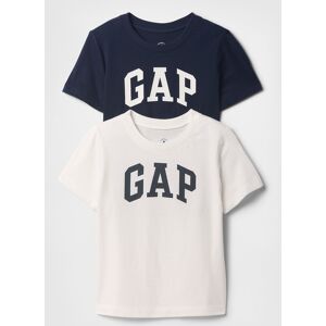 Detské Tričko Gap S Logom, 2 Ks - Chlapci Modrá 12-18m Detské Tričko Gap S Logom, 2 Ks - Chlapci Modrá 12-18m