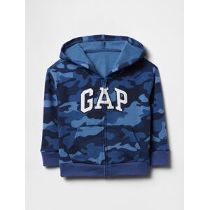 Gap Baby Sweatshirt With Logo - Boys Modrá 6-12m Gap Baby Sweatshirt With Logo - Boys Modrá 6-12m