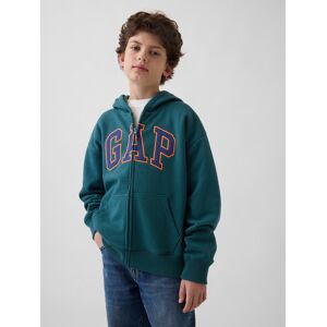 Gap Detská Mikina S Logom Tyrkysová M Gap Detská Mikina S Logom Tyrkysová M