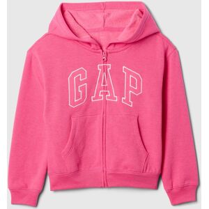 Gap Children'S Sweatshirt With Logo - Girls Ružová Xl Gap Children'S Sweatshirt With Logo - Girls Ružová Xl