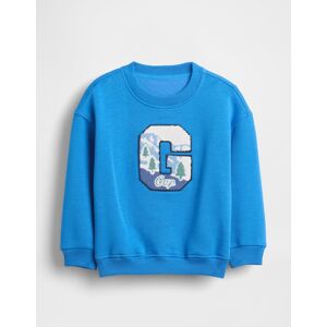 Detská Mikina Gap S Logom Svetlomodrá 18-24m Detská Mikina Gap S Logom Svetlomodrá 18-24m
