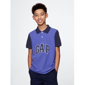 Gap Kids Polo Shirt With Logo - Boys Modrá Xs Gap Kids Polo Shirt With Logo - Boys Modrá Xs