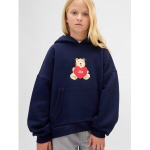 Detská Oversize Mikina Gap S Medvedíkom Modrá L Detská Oversize Mikina Gap S Medvedíkom Modrá L