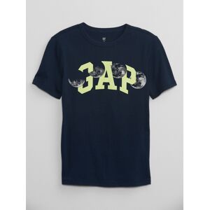 Gap Children'S T-Shirt With Print - Boys Modrá L Gap Children'S T-Shirt With Print - Boys Modrá L