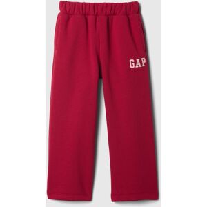 Gap Baby Wide Sweatpants With Logo - Girls Tmavočervená 12-18m Gap Baby Wide Sweatpants With Logo - Girls Tmavočervená 12-18m