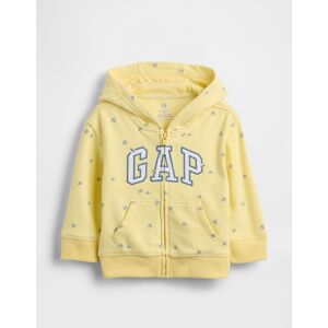Gap Dievčenská Mikina S Logom Vintagesoft Žltá 12-18m Gap Dievčenská Mikina S Logom Vintagesoft Žltá 12-18m